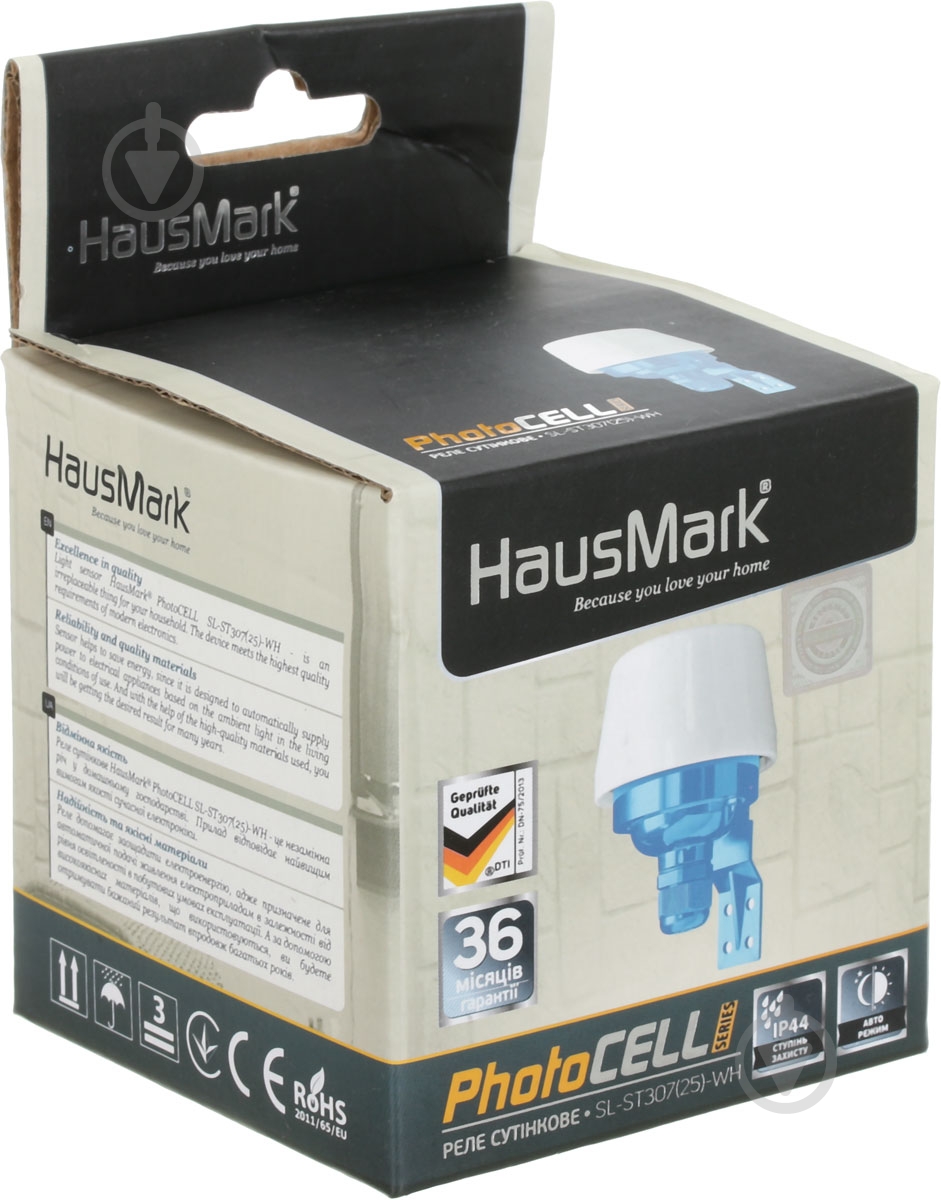 Сумеречное реле HausMark SL-ST307(25)-WH - фото 2