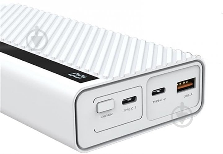 Повербанк Proda PD-P106 30000 mAh white (PD-P106-WH) - фото 2