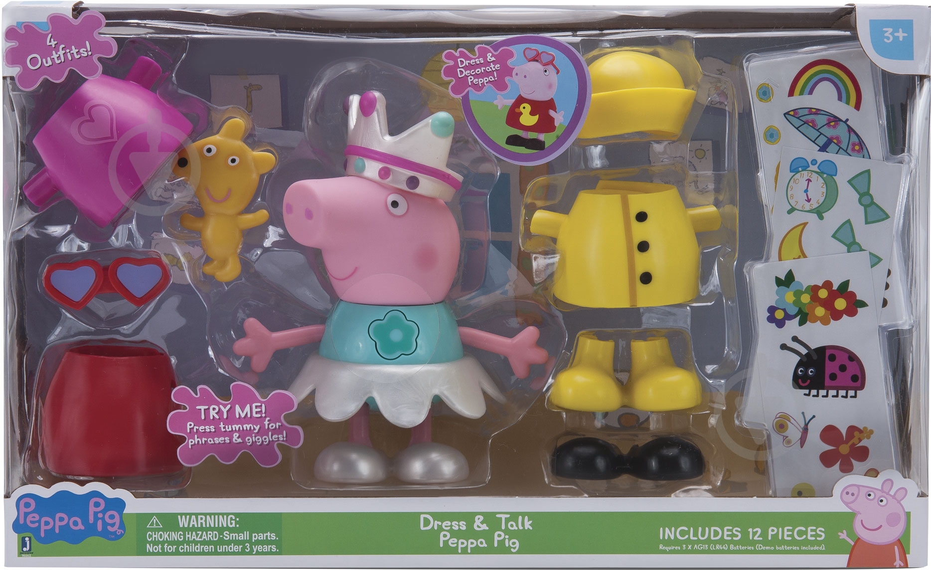 Игровой набор Peppa Pig Музыкальная Пеппа Модница 96642 - фото 1