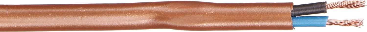 Кабель силовой Expert Power ШВВП 2x0,75 бронза медь - фото 1