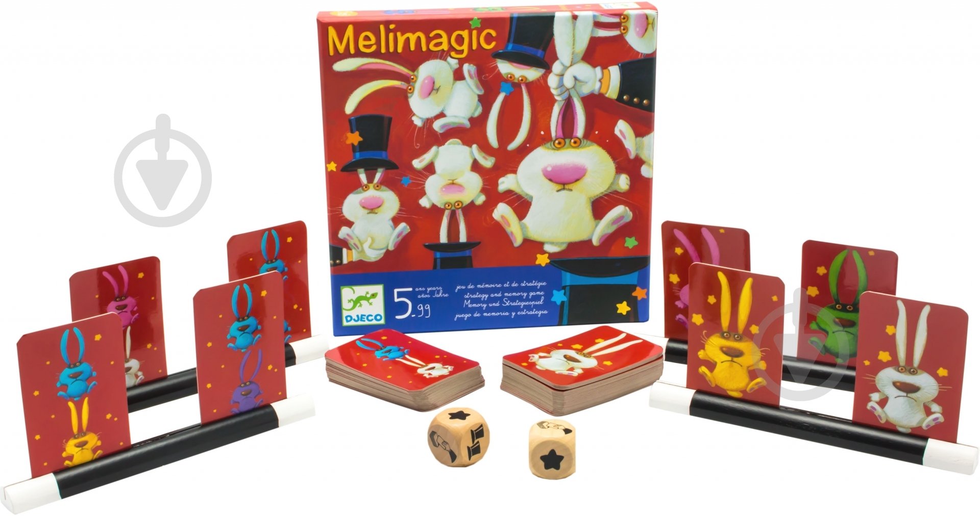 Игра настольная Djeco Мелимагик DJ08491 - фото 2 Игра настольная Djeco Мелимагик DJ08491 - фото 2