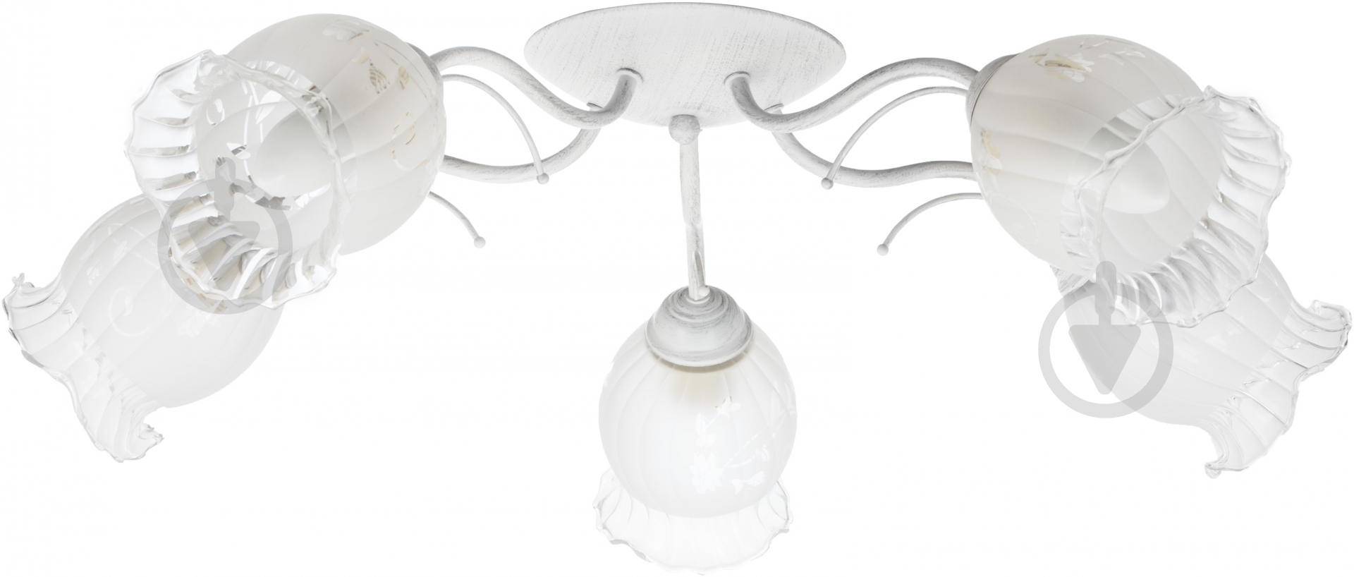 Люстра потолочная Accento lighting Fetida 5xE27 белый ALSQ-MD37629/5 - фото 1
