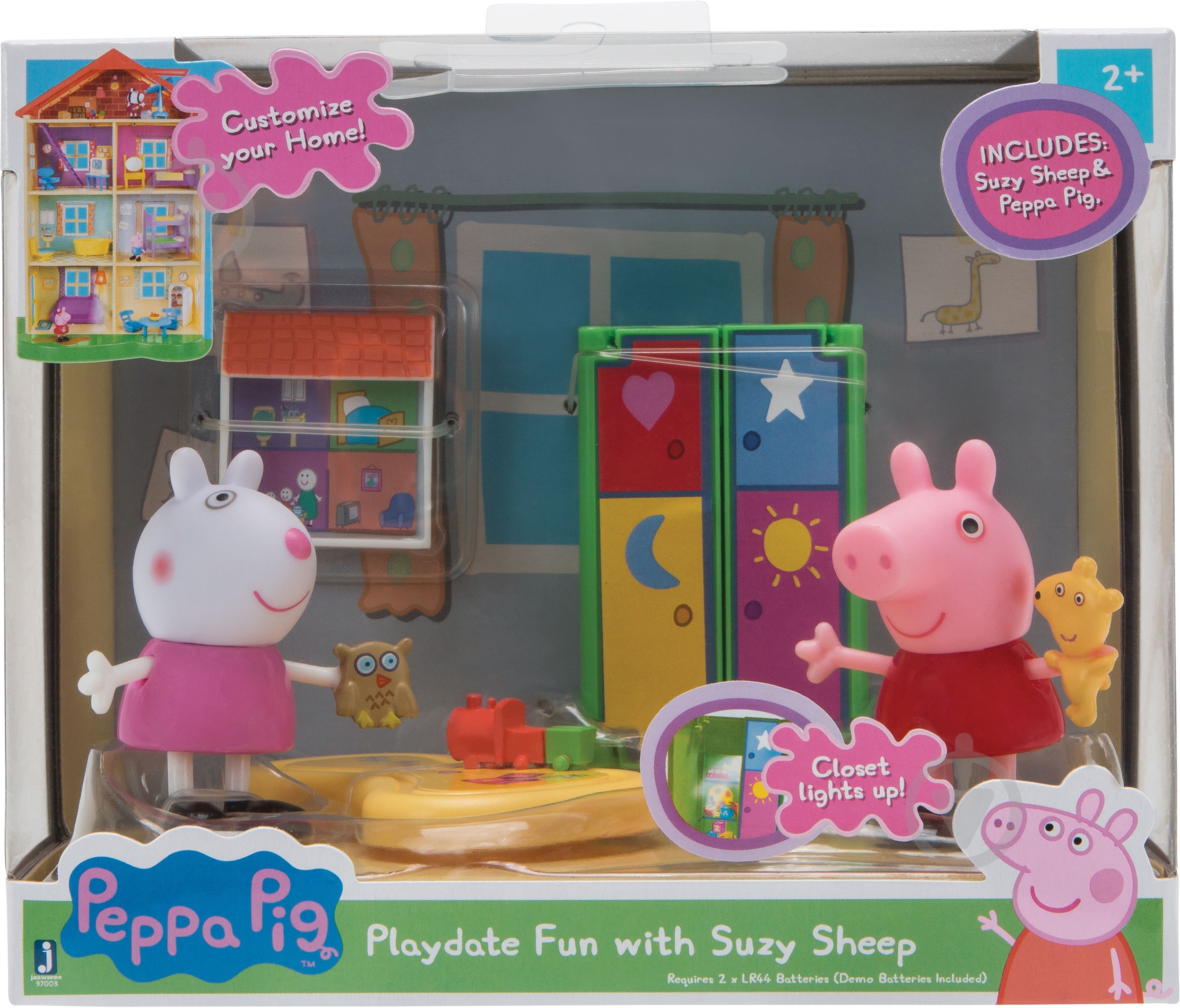 Игровой набор Peppa Pig Детская комната - фото 1 Игровой набор Peppa Pig Детская комната - фото 1