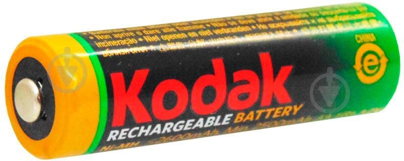 Акумулятор Kodak AA (пальчикові) 2 шт. (HR6 Ni-MH 2600mAh 1x2) - фото 3 Акумулятор Kodak AA (пальчикові) 2 шт. (HR6 Ni-MH 2600mAh 1x2) - фото 3