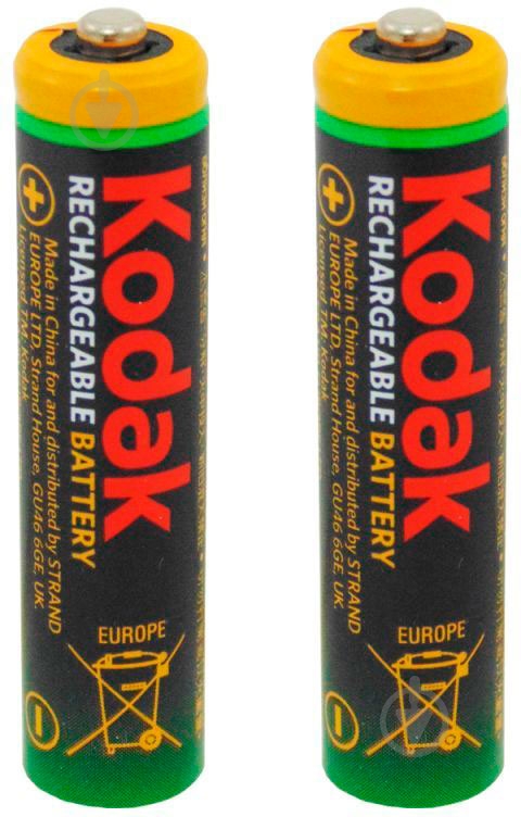 Акумулятор Kodak MAX AAA (мізинчикові) 2 шт. (MAX Ni-MH R03 (650mAh)) - фото 2 Акумулятор Kodak MAX AAA (мізинчикові) 2 шт. (MAX Ni-MH R03 (650mAh)) - фото 2