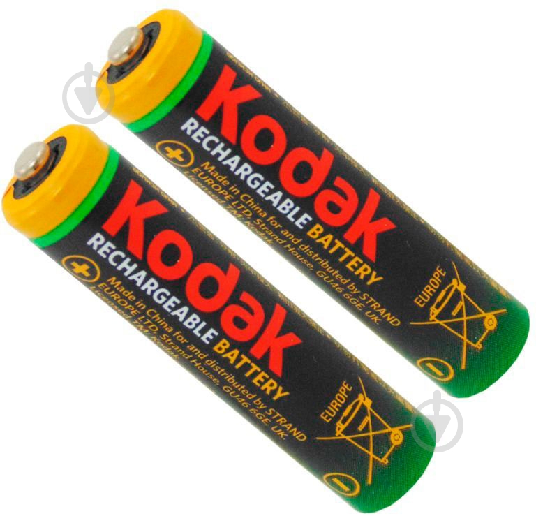 Акумулятор Kodak MAX AAA (мізинчикові) 2 шт. (MAX Ni-MH R03 (650mAh)) - фото 3 Акумулятор Kodak MAX AAA (мізинчикові) 2 шт. (MAX Ni-MH R03 (650mAh)) - фото 3