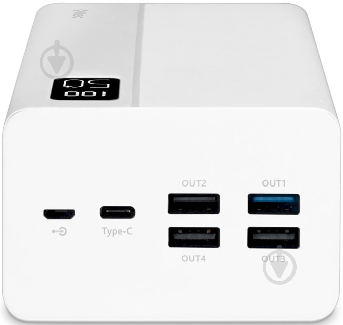 Повербанк Ttec ReCharger Mega LCD 50000 mAh white (2BB197B) - фото 5 Повербанк Ttec ReCharger Mega LCD 50000 mAh white (2BB197B) - фото 5