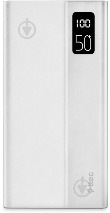 Повербанк Ttec ReCharger Mega LCD 50000 mAh white (2BB197B) - фото 2 Повербанк Ttec ReCharger Mega LCD 50000 mAh white (2BB197B) - фото 2