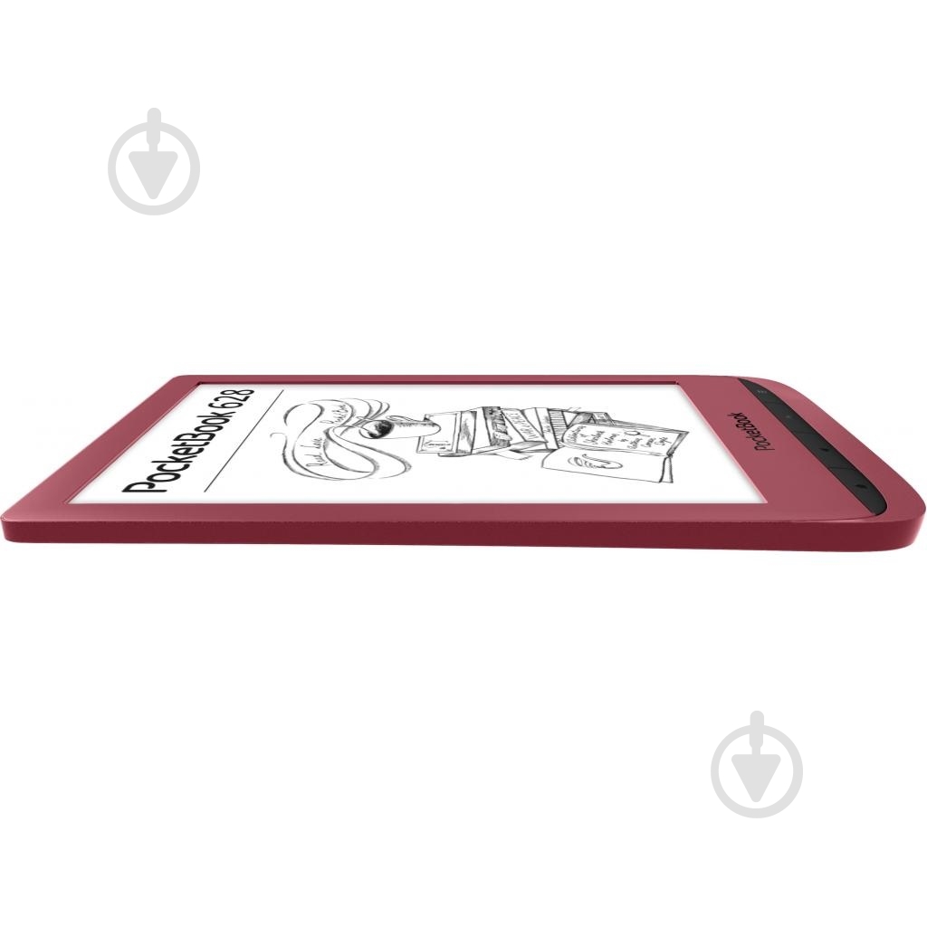 Электронная книга PocketBook 628 Touch Lux 5 ruby red (PB628-R-WW) - фото 6 Электронная книга PocketBook 628 Touch Lux 5 ruby red (PB628-R-WW) - фото 6