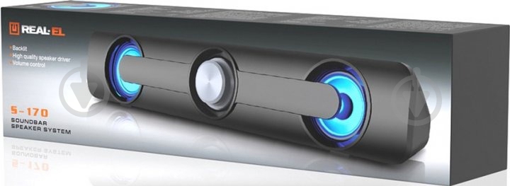 Акустическая система Real-el S-170 2.0 black - фото 12 Акустическая система Real-el S-170 2.0 black - фото 12