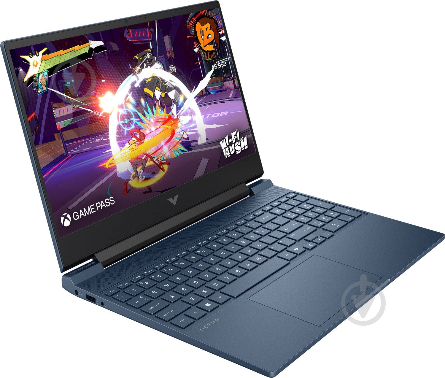 Ноутбук HP Victus 15-fa2705ua 15,6" (BF1H2EA) performance blue - фото 2