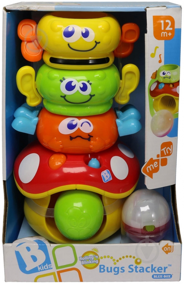 Іграшка розвивальна B kids Гриб з друзями 03301 - фото 3