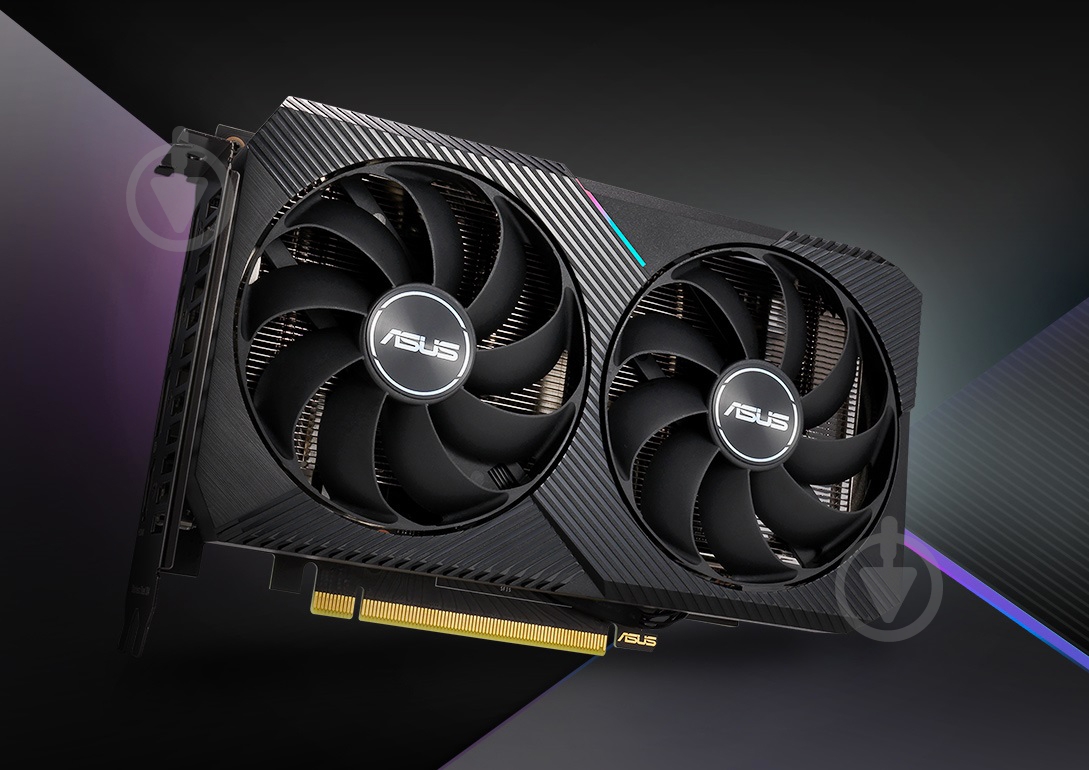 ᐉ Видеокарта Asus NVIDIA GeForce RTX 3050 DUAL OC LHR 8GB ᐉ Видеокарта Asus NVIDIA GeForce RTX 3050 DUAL OC LHR 8GB