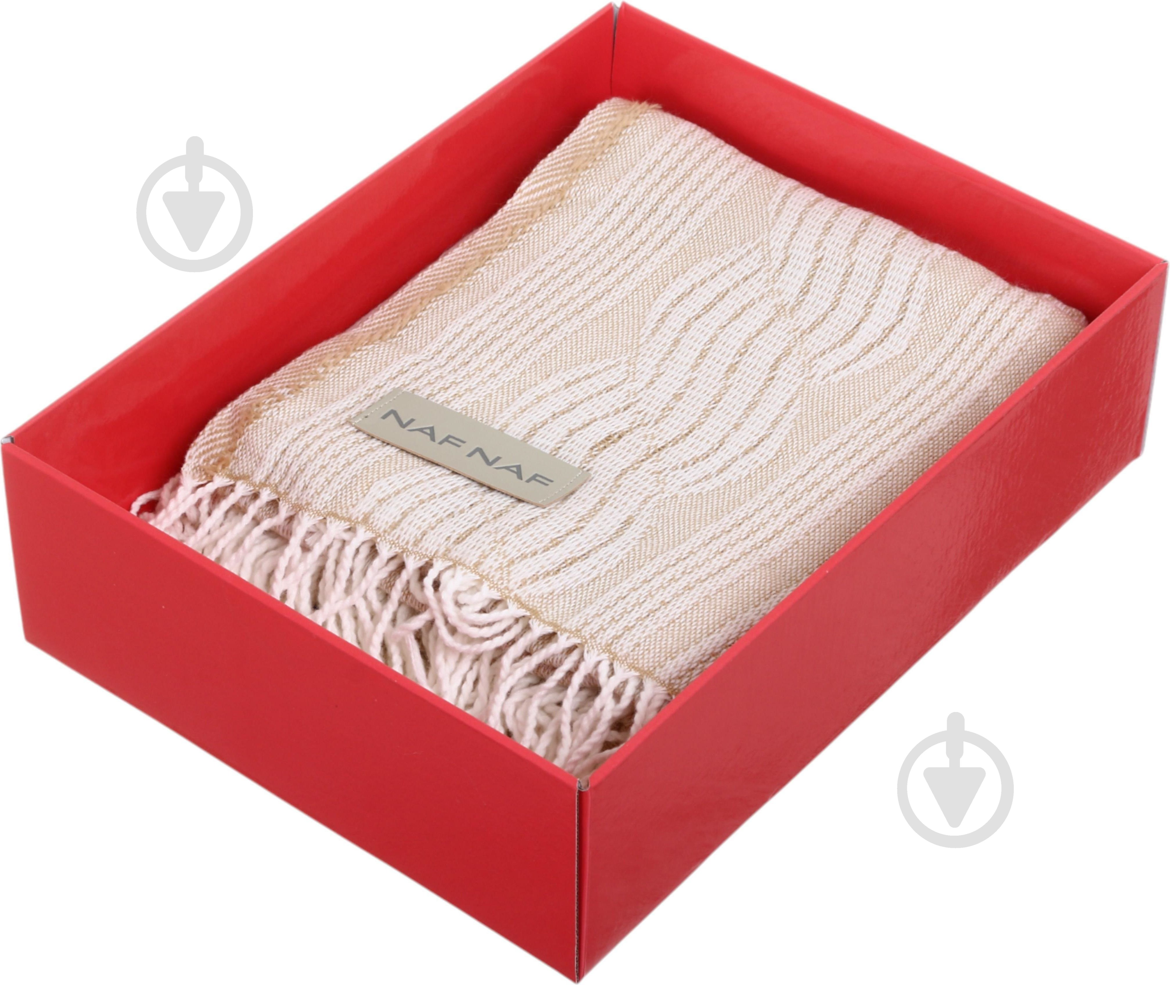 Плед Fontaine beige 130x170 см бежевый Guy Laroche Paris - фото 4