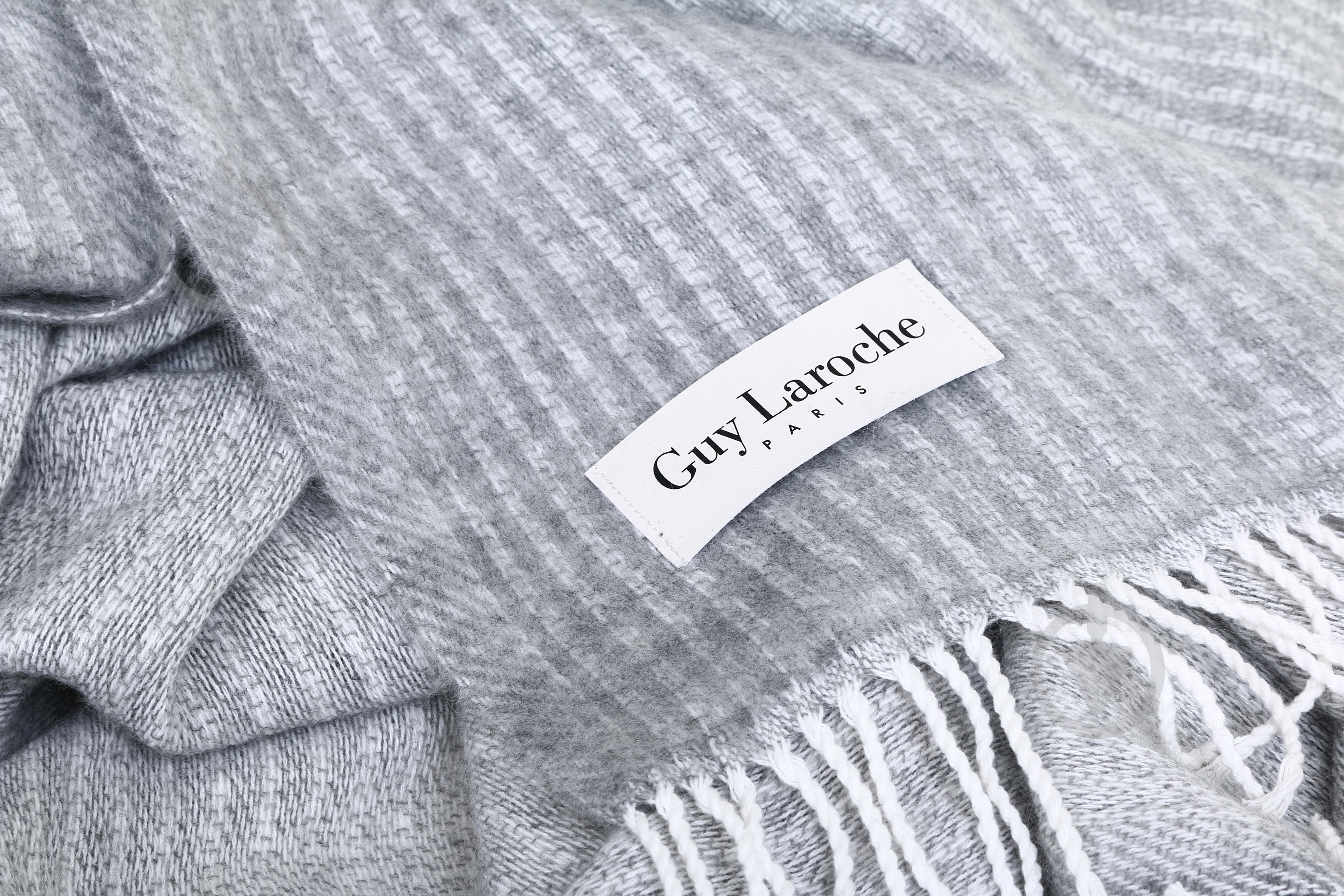 Плед Limoges grey 130x170 см серый Guy Laroche Paris - фото 3