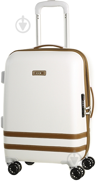 Чемодан Rock Valence White Hardshell (S) 35 л белый 923715 - фото 1