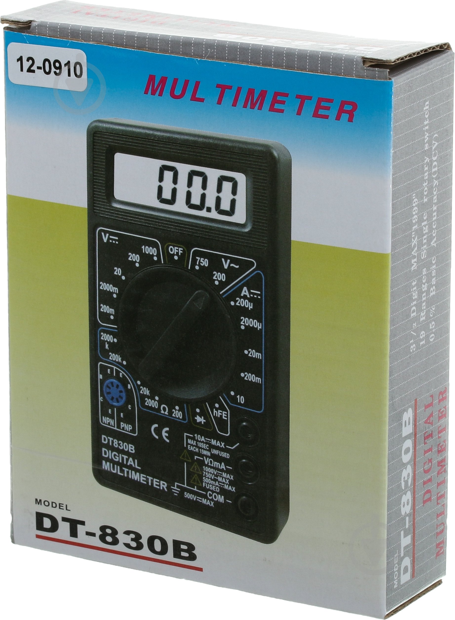 Мультиметр цифровий ЕМТ DT830B - фото 4
