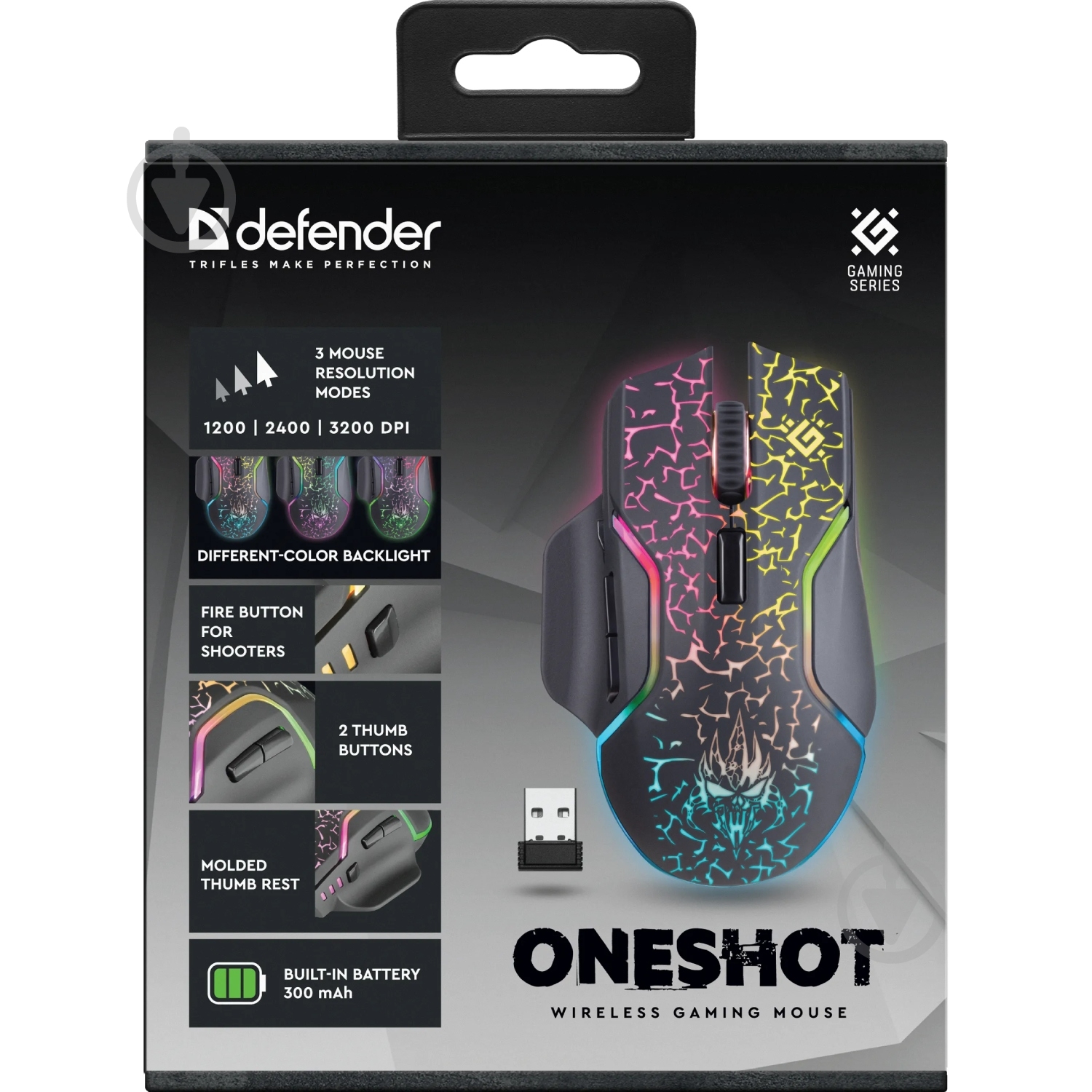 Мышка Defender black (52067) - фото 5