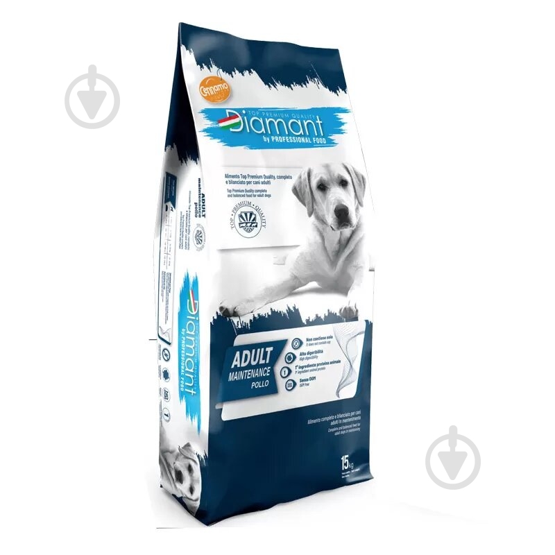 Корм сухий для собак для усіх порід ТМ DIAMANT з куркою 15 кг - фото 1