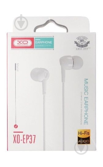 Гарнитура Xo EP37 white (XO-EP37WH) - фото 3