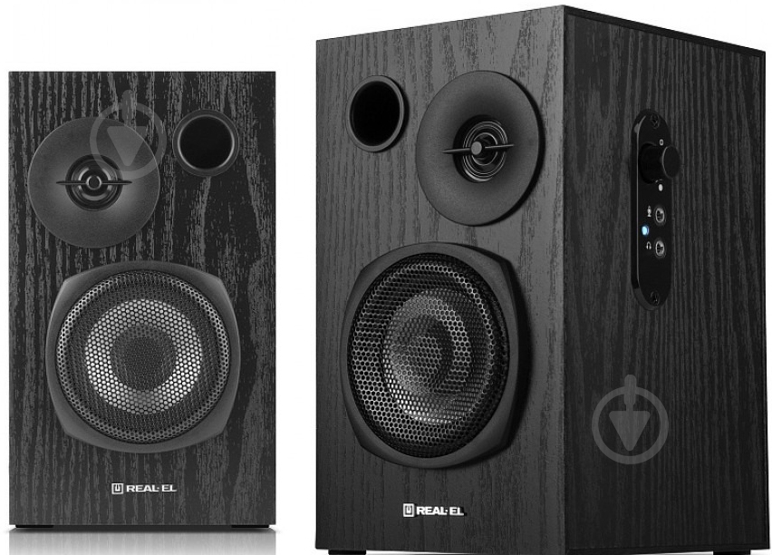 Акустическая система Real-el S-235 2.0 black EL121200010 - фото 6