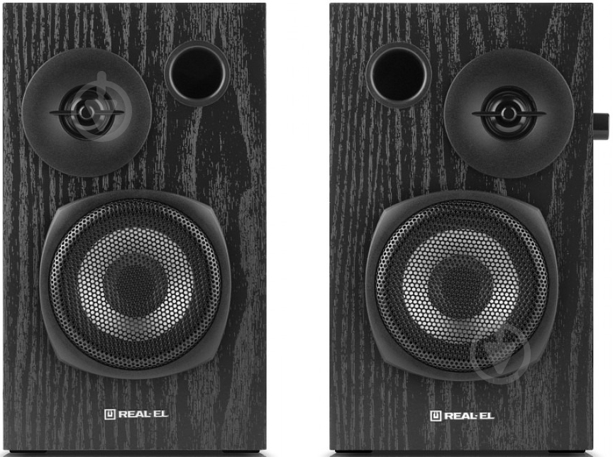 Акустическая система Real-el S-235 2.0 black EL121200010 - фото 7