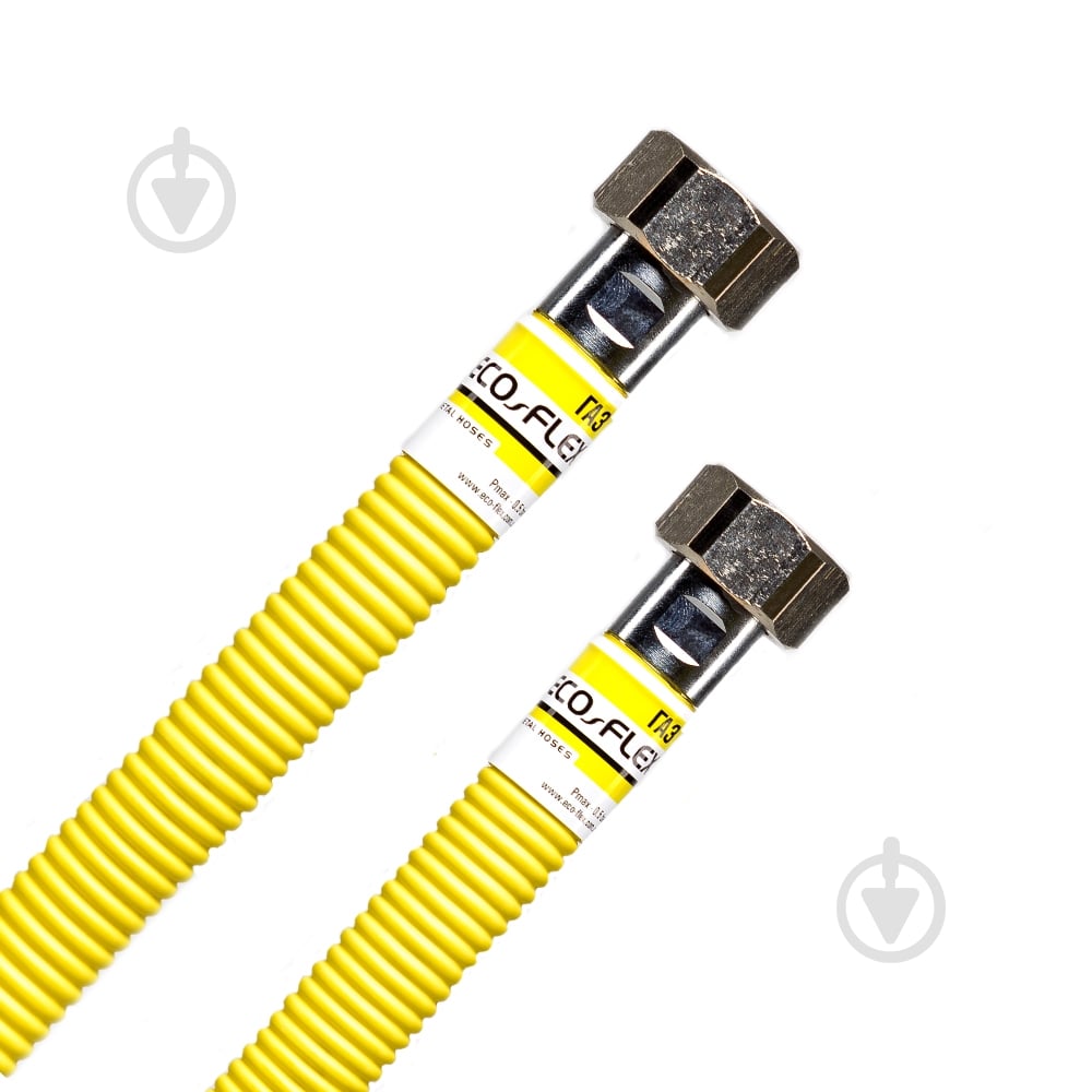 Шланг для газу Eco-Flex Супер НЖ 1/2" ВВ 200 см GS1FF200 - фото 1 Шланг для газу Eco-Flex Супер НЖ 1/2" ВВ 200 см GS1FF200 - фото 1