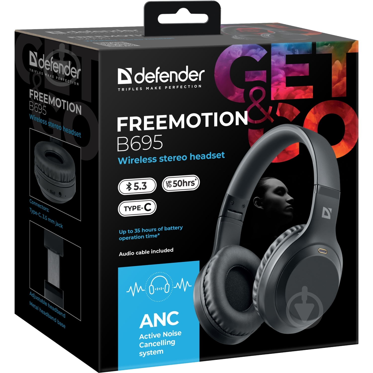 Гарнитура Defender FreeMotion B695 black (63695) - фото 8