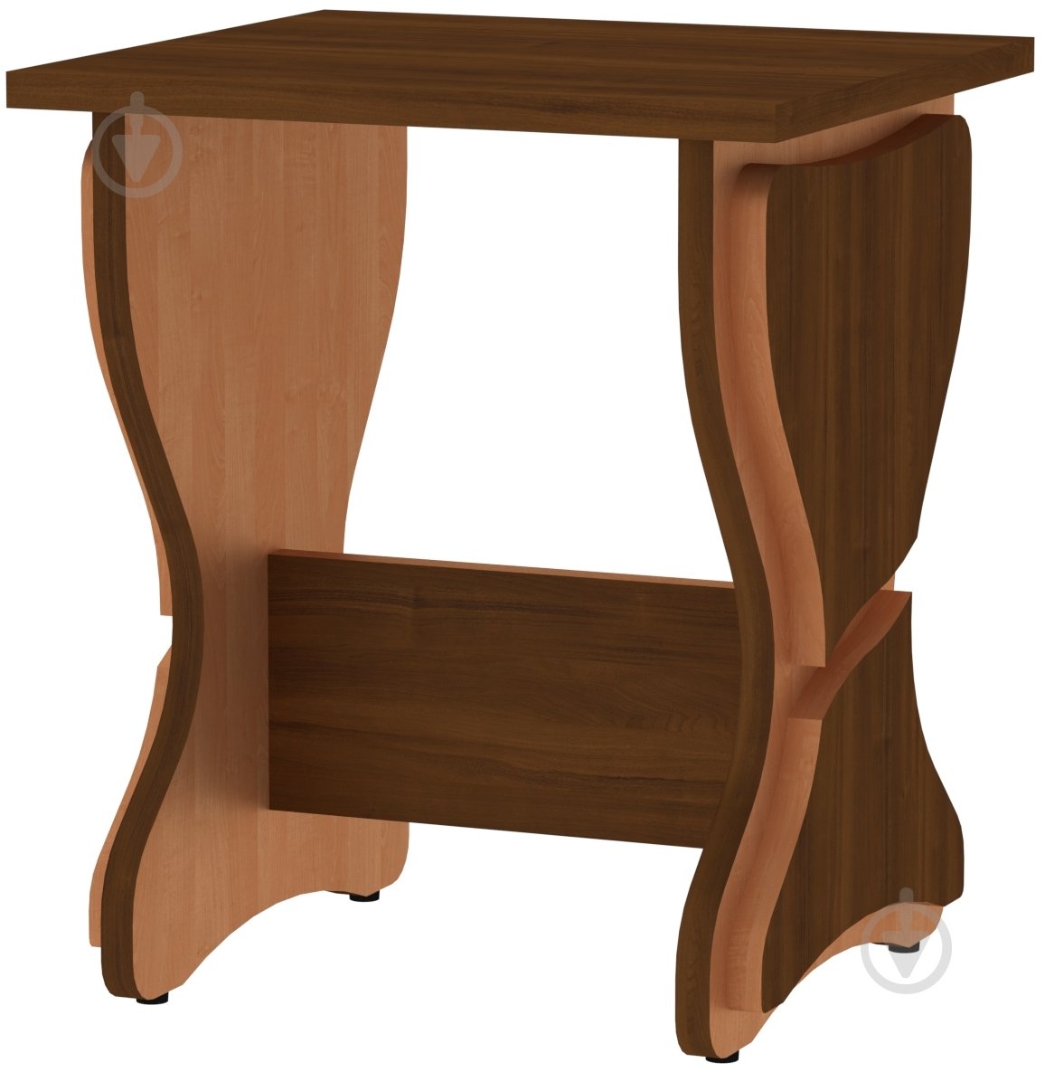 Табурет Компанит Т-6 коричневый / орех - фото 1