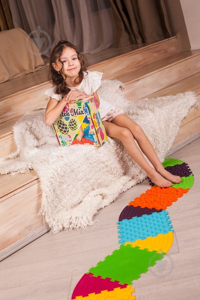 Массажный коврик Ортек Пазлы 8 эл. + 8 Треугольников 12732 - фото 19 Массажный коврик Ортек Пазлы 8 эл. + 8 Треугольников 12732 - фото 19