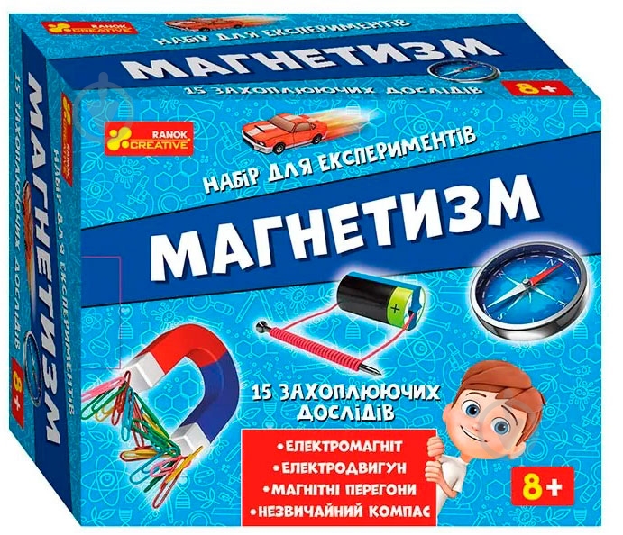 Набор для экспериментов Ranok Creative Магнетизм 400317 - фото 1 Набор для экспериментов Ranok Creative Магнетизм 400317 - фото 1