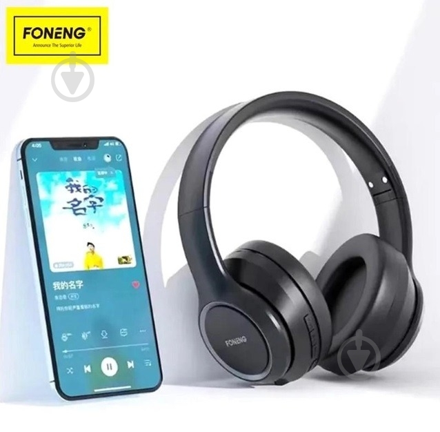 Bluetooth-гарнитура Foneng BL50 black (BL50-BH) - фото 3