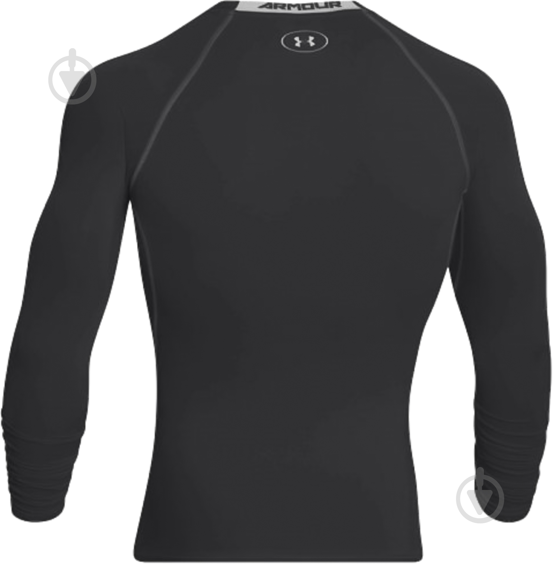 Футболка Under Armour UA HG ARMOUR LS 1257471-001 L чорний - фото 2