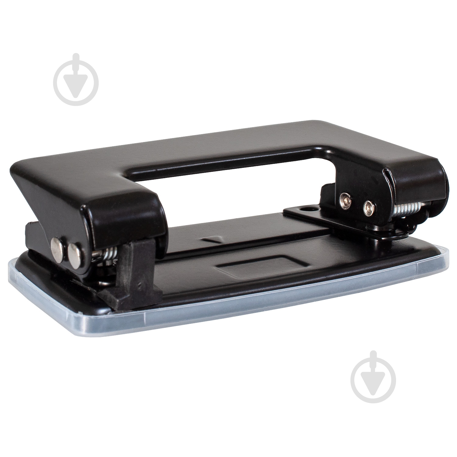 Діркопробивач металевий 12 листів чорний (JJ40204) H-Tone - фото 1