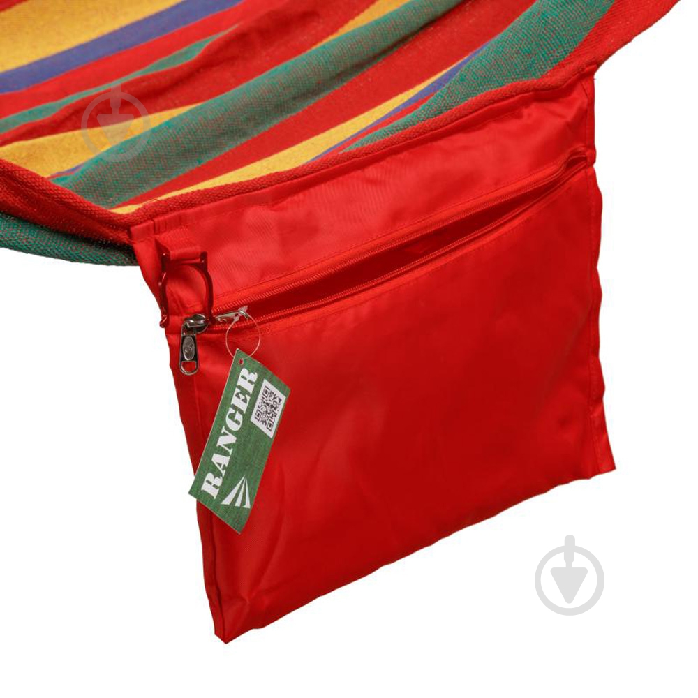 Гамак Ranger Style red (RA 7724) 80x190 см красный - фото 3