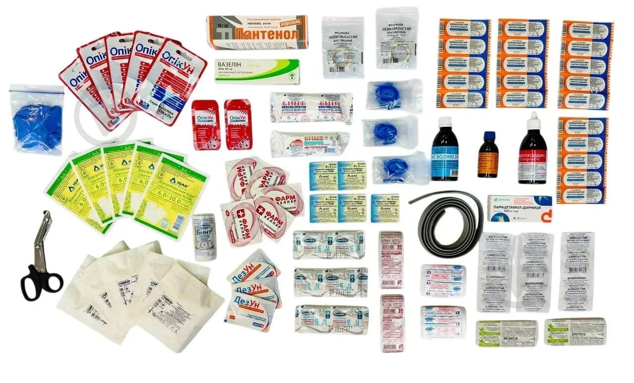 Аптечка медицинская Poputchik Производственная согласно ТУ (02-098-П) - фото 2