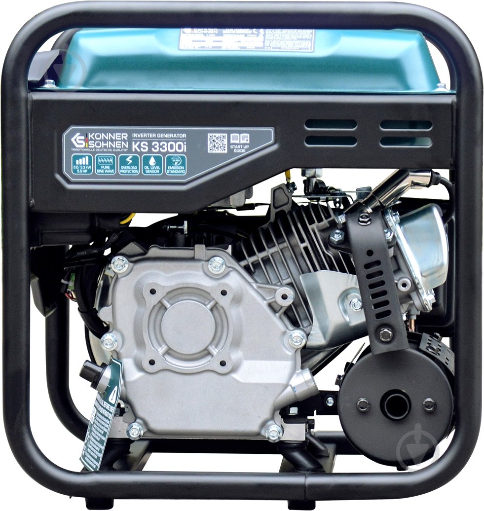 Генератор бензиновый Konner&Sohnen KS 3300i 3 кВт / 3,3 кВт 230 В KS 3300i - фото 4