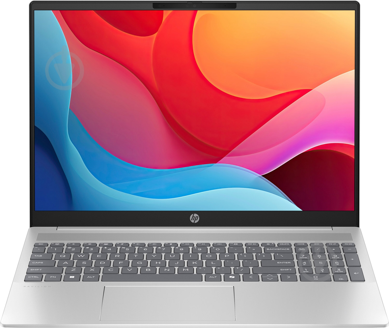 Ноутбук HP Pavilion 16-ag0024ua 16" (B0AB4EA) silver - фото 1