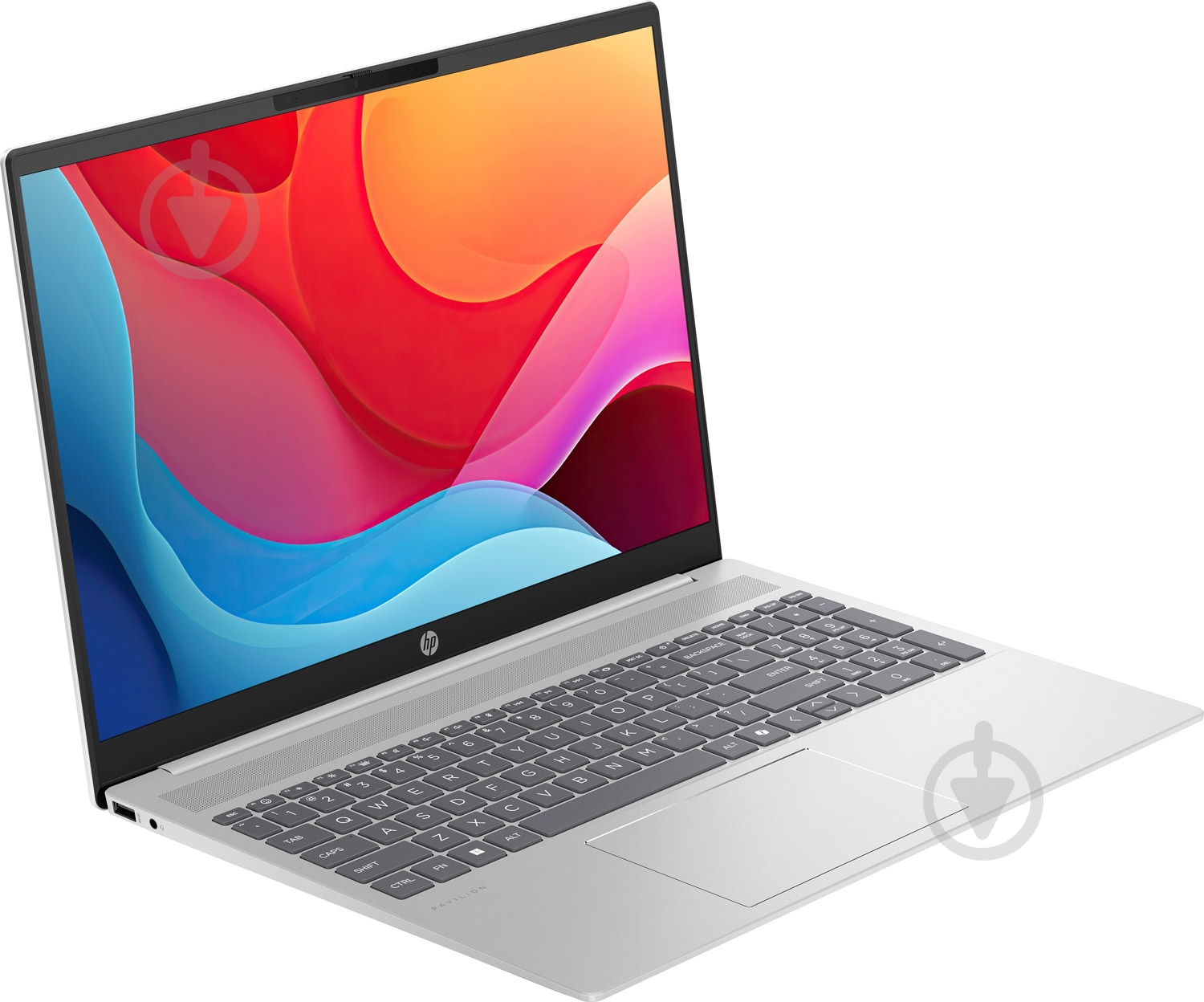 Ноутбук HP Pavilion 16-ag0024ua 16" (B0AB4EA) silver - фото 2