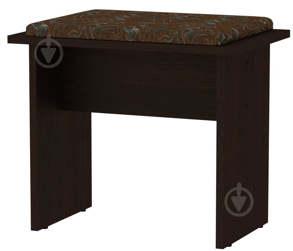 Табурет Компанит Т-7 бостон браун / венге - фото 1 Табурет Компанит Т-7 бостон браун / венге - фото 1