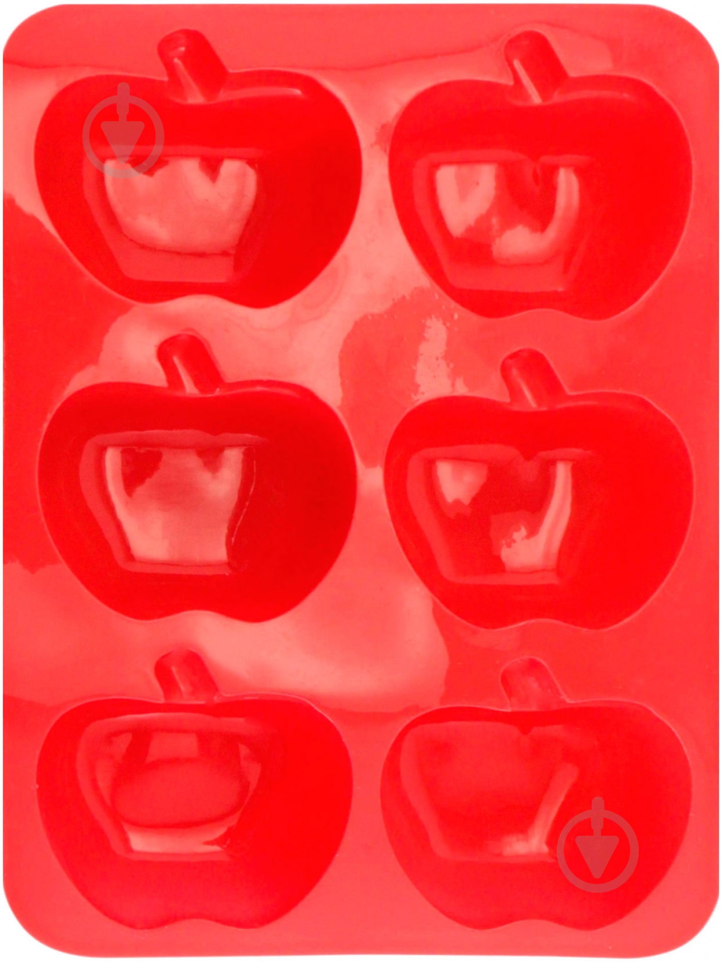 Форма для кексов Flamberg Яблоки 26x17,5x3,5 см - фото 2