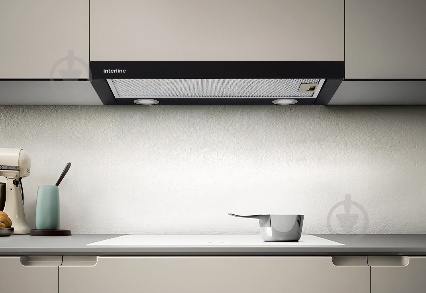 ВИТРИНА! Вытяжка Interline DELI BL A/60/2/T - фото 5 ВИТРИНА! Вытяжка Interline DELI BL A/60/2/T - фото 5