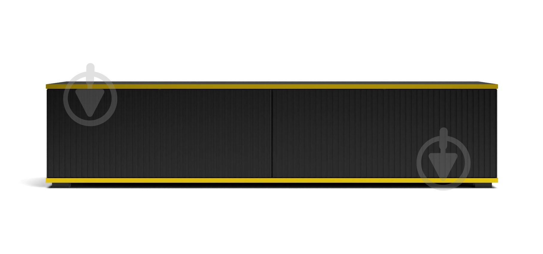 Тумба під ТВ Infinity LUX 1600x350x400 мм чорний - фото 4 Тумба під ТВ Infinity LUX 1600x350x400 мм чорний - фото 4
