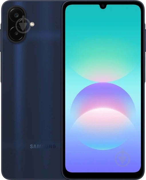 Смартфон Samsung Galaxy A08 4/128GB dark blue (SM-A085FDBGSEK) - фото 1