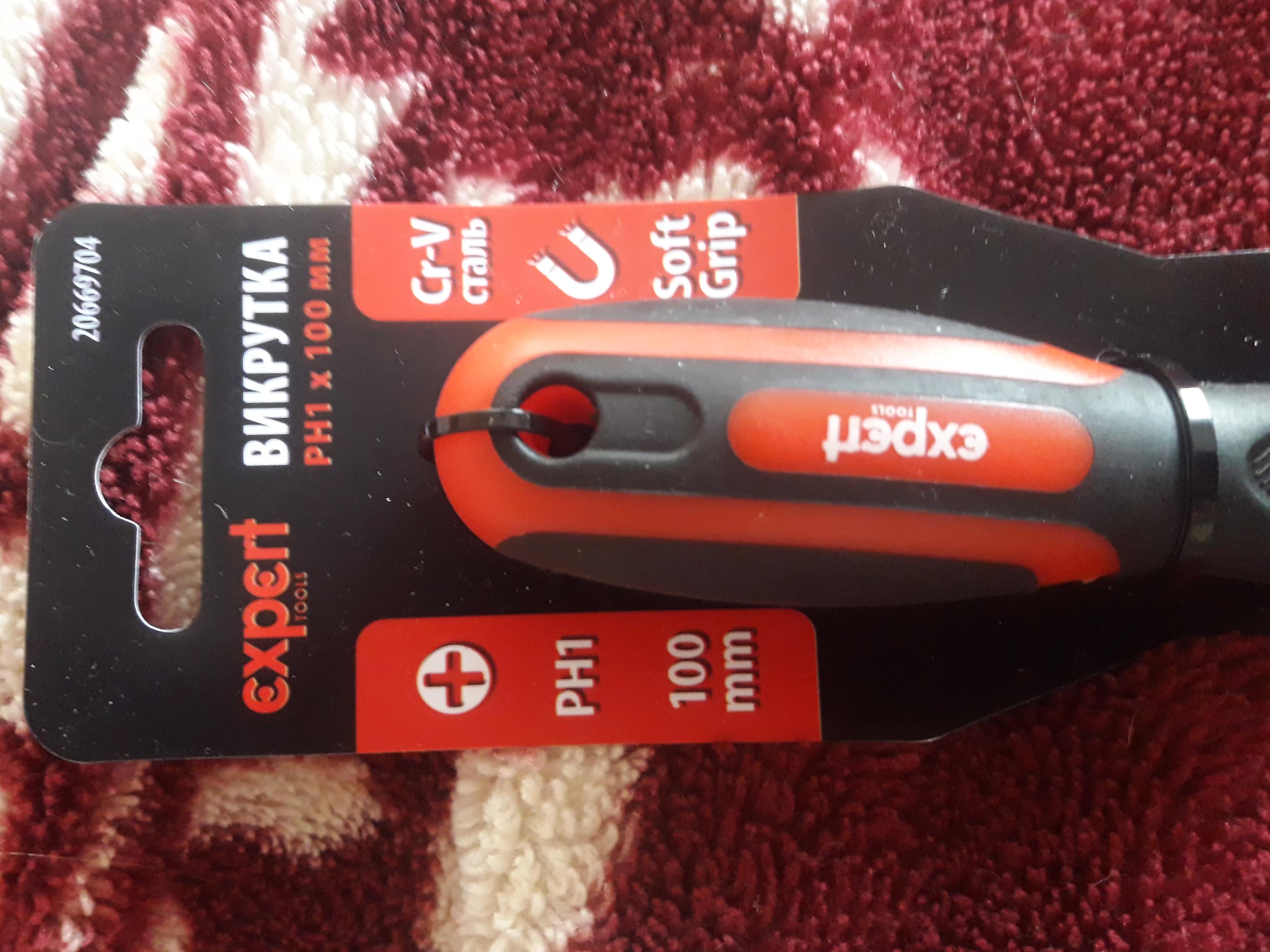 Отвертка Expert ET-SD-PH1-100 в реальных условиях использования от пользователя Михаил.