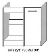 Готовая кухня Эверест Эко №3 без столешницы без мойки 2,4 м Дуб Сонома/Белый (09092) в реальных условиях использования от пользователя Анастасія.