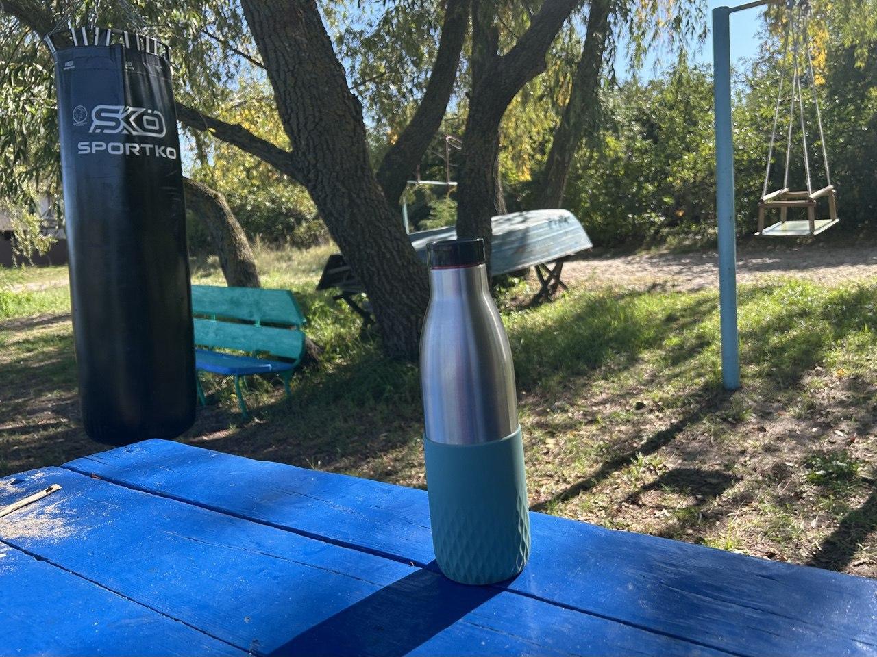 Термобутылка Tefal BLUDROP 500 мл N3110610 в реальных условиях использования от пользователя Сергій Федькович.