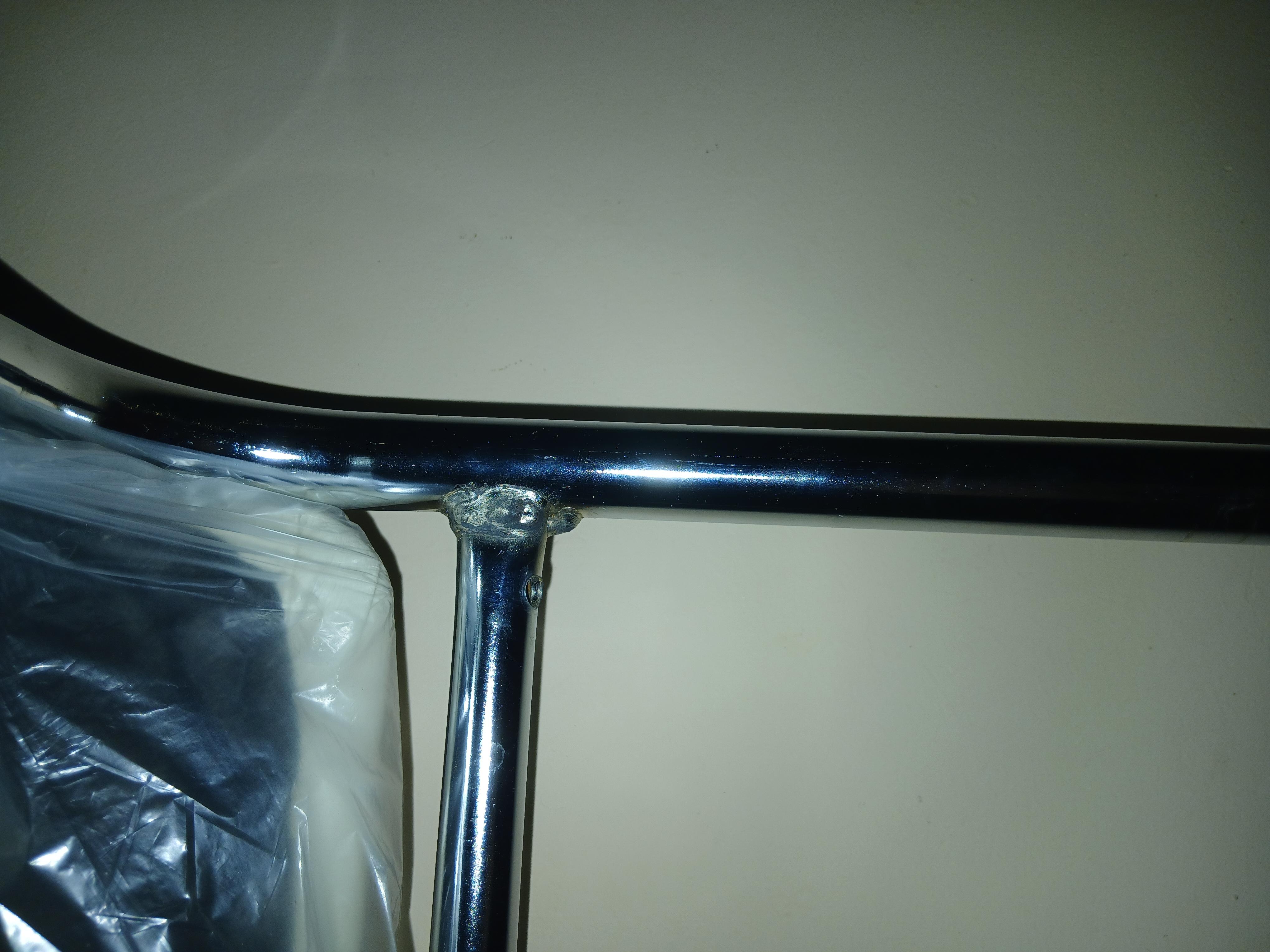 Стул Nowy Styl CADDY chrome (BOX) (CH) V-18 молочный / хром в реальных условиях использования от покупателя Наталі.