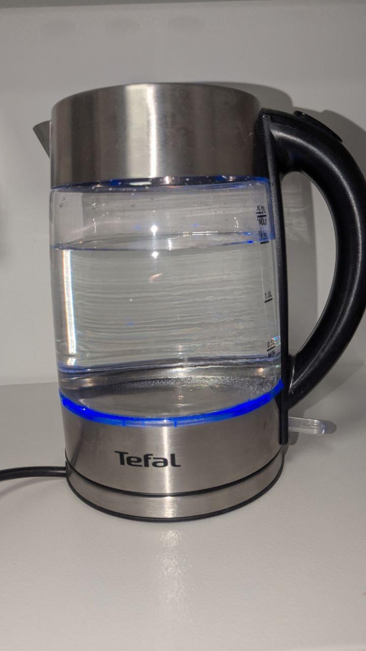 Електрочайник Tefal Glass KI772D38 у реальних умовах використання від користувача Анна Хуркевич.