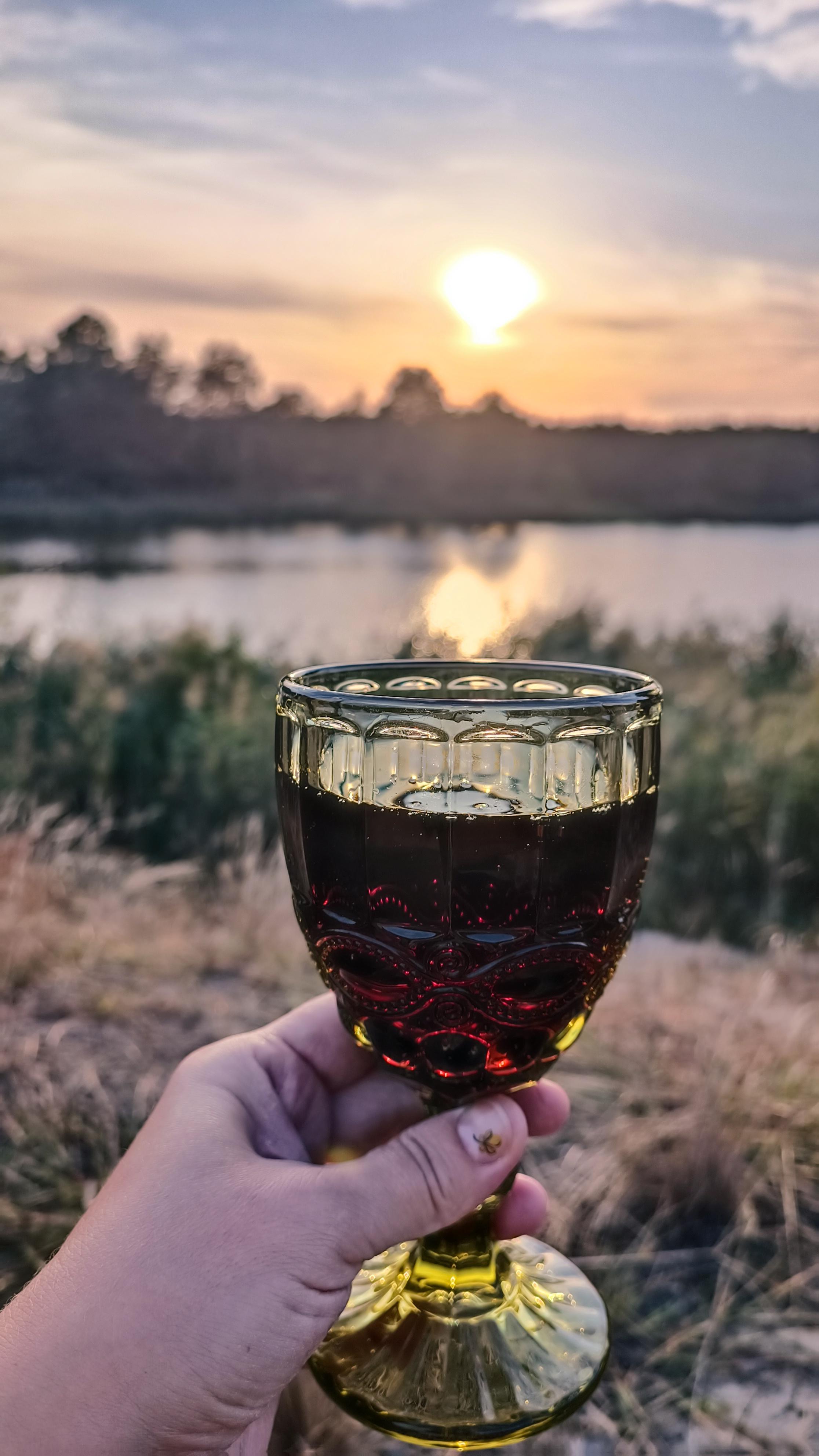 Бокал Fiora Vintage зелений 250 мл у реальних умовах використання від покупця Аліна.